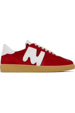 Msgm Baskets rétro rouges