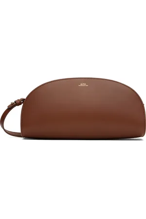 A.P.C. Sac baguette Demi-lune brun