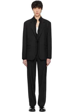 HUGO BOSS Complet noir à simple boutonnage