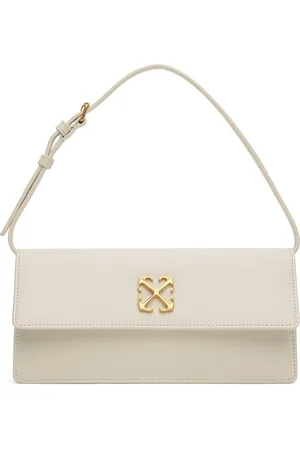 OFF-WHITE Sac porté épaule Jitney 1.0 blanc cassé