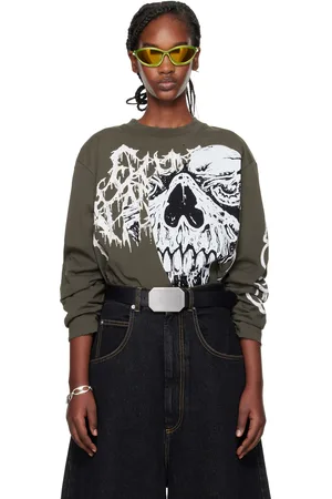 LU’U DAN T-shirt à manches longues gris