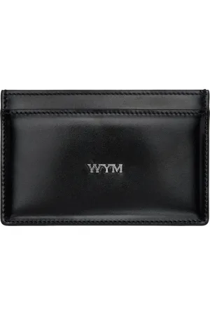 WOOYOUNGMI Porte-carte noir à ferrure à logo