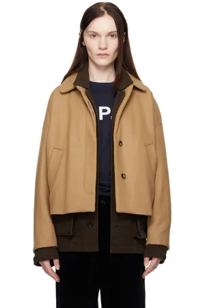 A.P.C. Blouson Becca brun clair