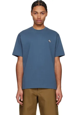 Kenzo T-shirt bleu à logo Pop brodé