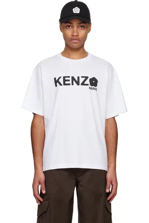 Kenzo T-shirt surdimensionné blanc - BOKE FLOWER 2.0