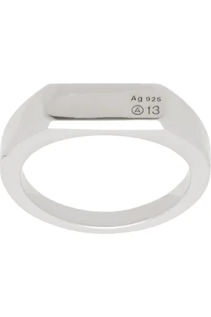númbering Bague #7401 argentée