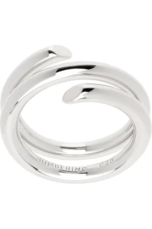 númbering Bague #8402 argentée