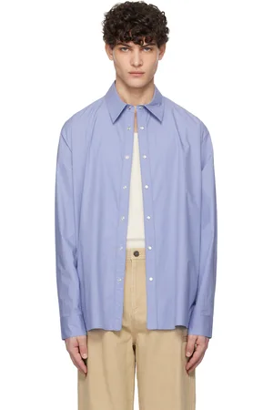 LE 17 SEPTEMBRE Chemise western bleue