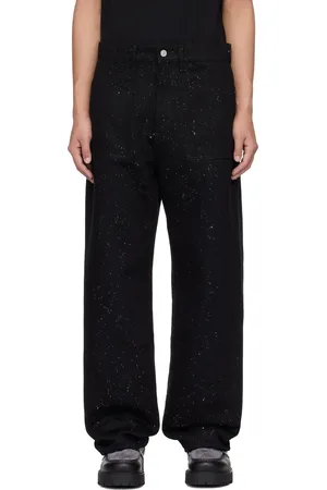 Givenchy Jean décontracté noir à monogrammes 72