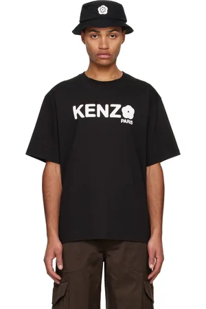 Kenzo T-shirt surdimensionné noir - BOKE FLOWER 2.0