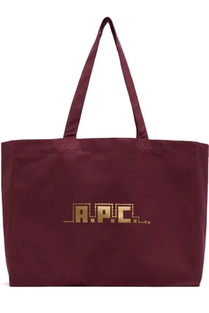 A.P.C. Cabas Diane bourgogne à logo Lunar New Year 2025