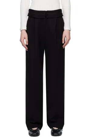 RAG&BONE Pantalon Tasha noir en point de Rome