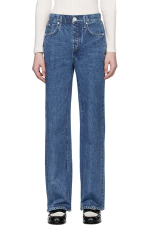 RAG&BONE Pantalon de détente ample bleu en molleton Miramar