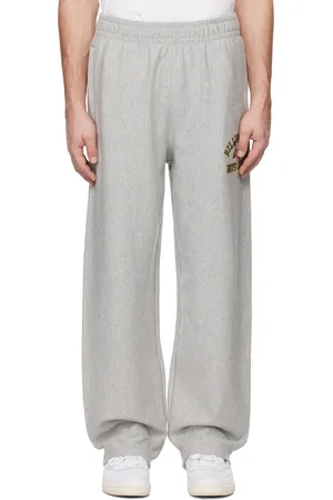 Billionaire Boys Club Pantalon de survêtement ample gris à image de canard à logo de style collégial