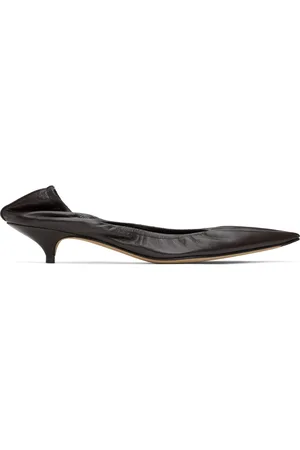 The Row Chaussures à petit talon Liisa brunes