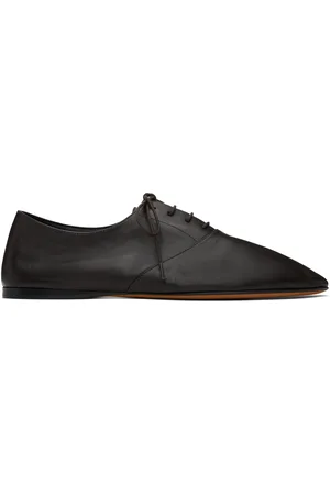 The Row Chaussures oxford Awar brunes à laçage