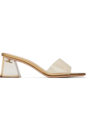 Gianvito Rossi Mules Cosmic dorées