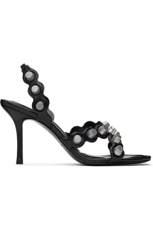 Alexander Wang Sandales à talon aiguille Riot 85 noires
