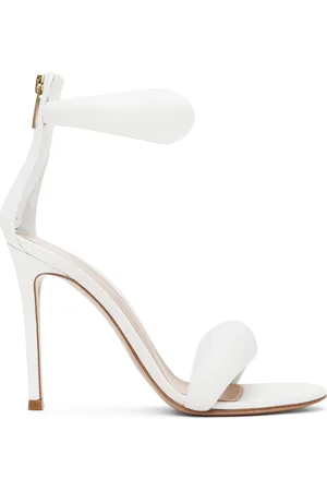 Gianvito Rossi Sandales à talon aiguille Bijoux blanches