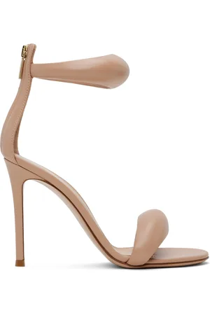 Gianvito Rossi Sandales à talon aiguille Bijoux beiges