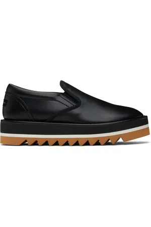 Stella McCartney Baskets Sneak-Elyse noires à plateforme