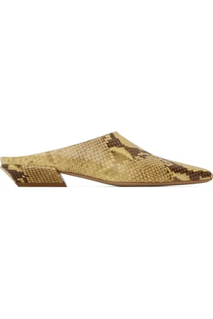 PARIS TEXAS Chaussons de style sabot Belle beiges