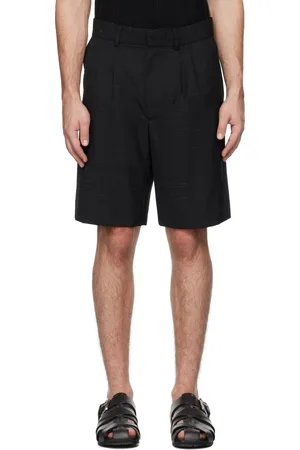 COMMAS Short façon costume noir chiné