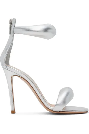 Gianvito Rossi Sandales à talon aiguille Bijoux argentées