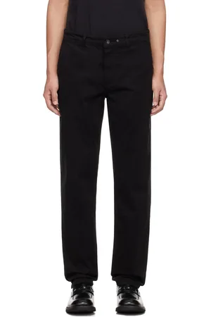 RAG&BONE Pantalon chino noir à coupe classique