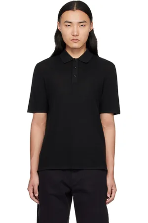 RAG&BONE Polo Harvey noir en tricot