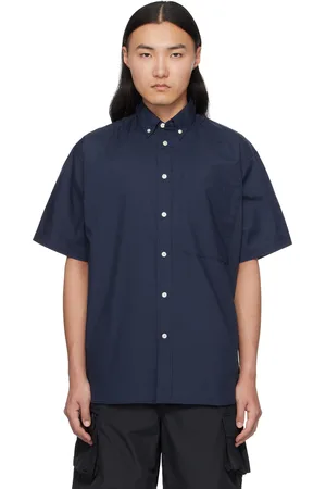 Daiwa Pier39 Chemise à manches longues bleu marine à boutons
