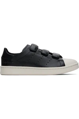 Y-3 Baskets Stan Smith noires à brides à Velcro