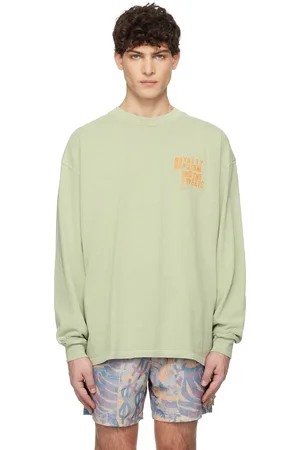 KSUBI T-shirt surdimensionné vert à logo Hero