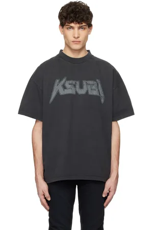KSUBI T-shirt surdimensionné noir à logo Electric