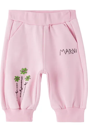 Marni Bébé | Pantalon de survêtement rose en coton