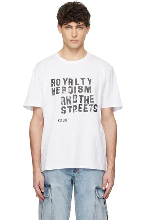 KSUBI T-shirt blanc à logo Hero