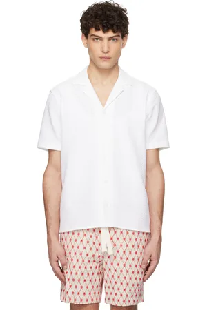 Orlebar Brown Chemise Maitan blanche