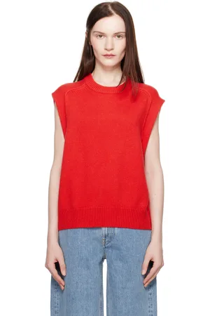 Loulou de Saison Gilet Mari rouge