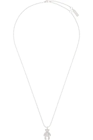 númbering Collier #5842 argenté