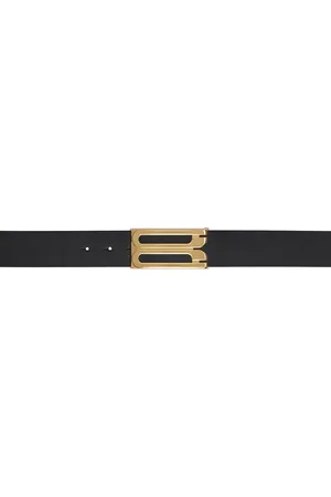 Victoria Beckham Ceinture large Frame noire
