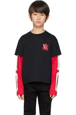 AMIRI Enfant | T-shirt à manches longues noir à images d