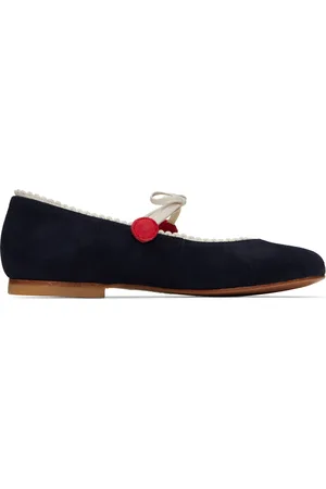 BONPOINT Enfant | Ballerines Emilda bleu marine
