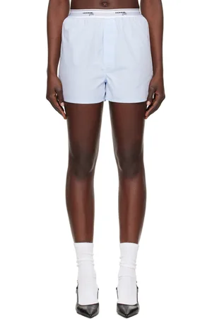 HOMMEGIRLS Short boxeur bleu