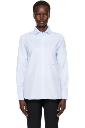 HOMMEGIRLS Chemise bleue à coupe classique