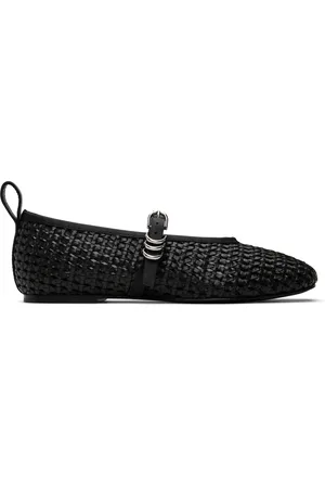 RAG&BONE Ballerines de style Charles IX noires à boucles Spire