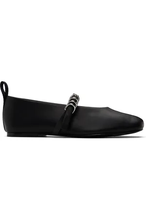 RAG&BONE Ballerines de style Charles IX noires à boucles Spire