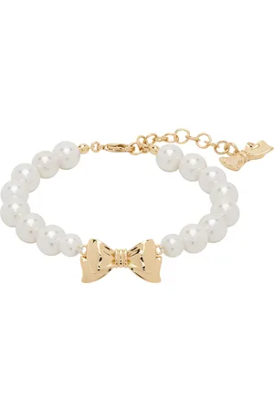 númbering Bracelet #9902 blanc et doré