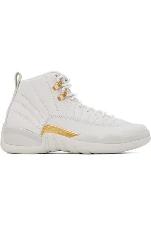 Nike Baskets rétro Air Jordan 12 beiges
