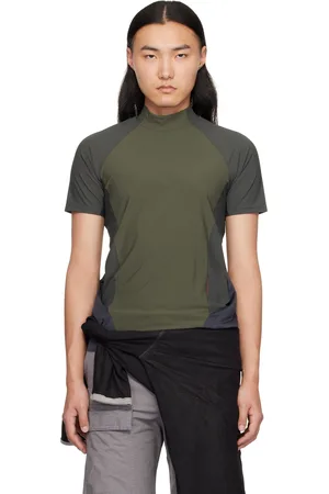 Hyein Seo T-shirt vert à poches dissimulées