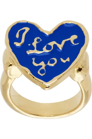 Chopova Lowena Bague Lovers dorée